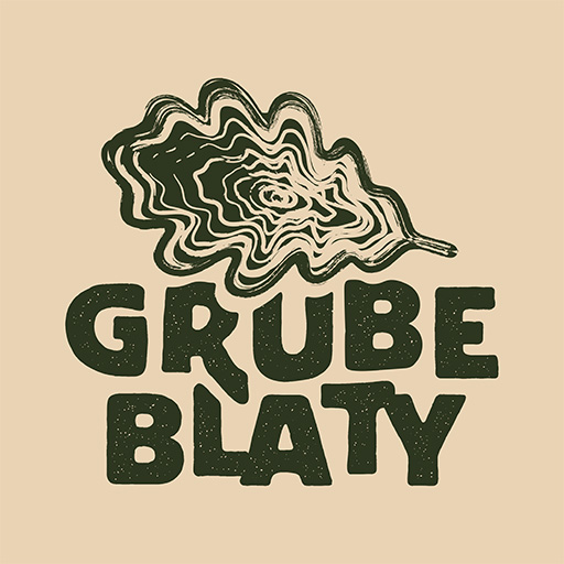 logo grube blaty kolor 512p
